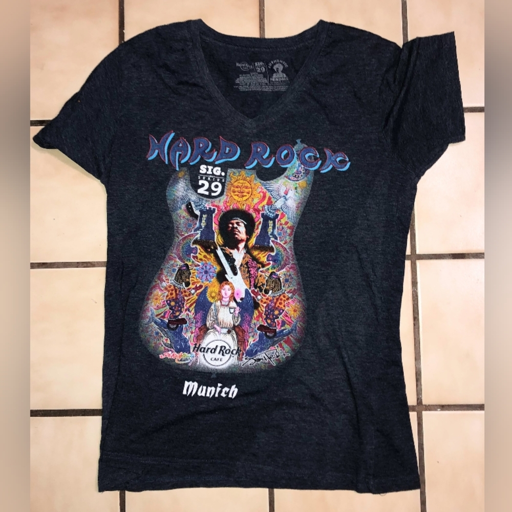 Hard Rock Munich Jimi Hendrix Graphic Tee
